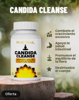Candida Cleanse - Soporte para Intestino y Colon T